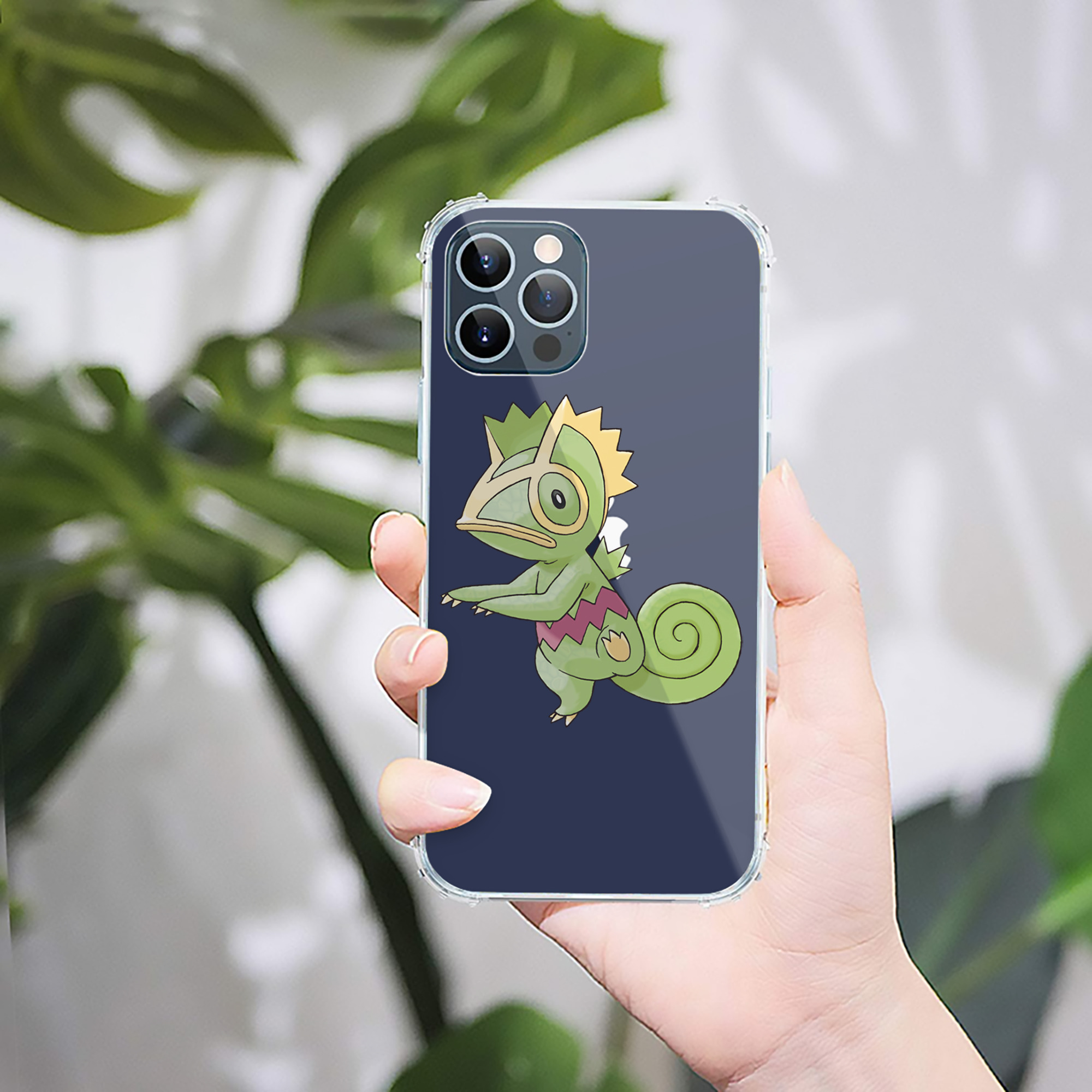 （画像用） ポケットモンスター Pokémon 【iPhone 12シリーズ対応】透明スマホケース（クリアソフトケース）